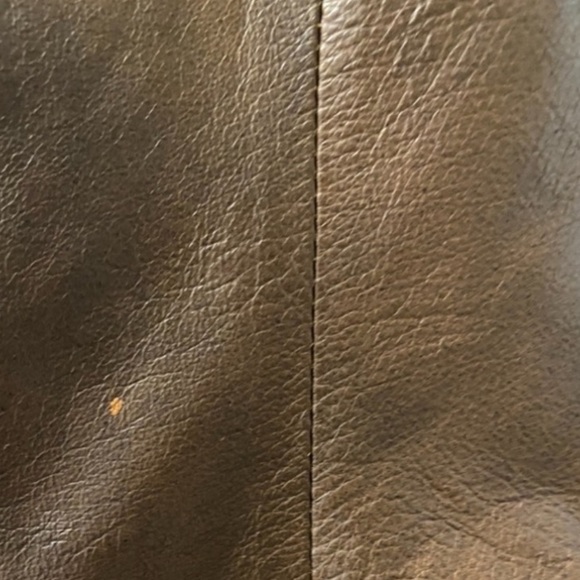 BB Dakota Leather Shearling Jacket with removable Shearling Collar. - Picture 6 of 16